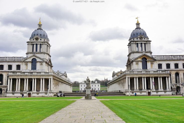 Old Royal Naval College Greenwich with stunning baroque architecture and domes